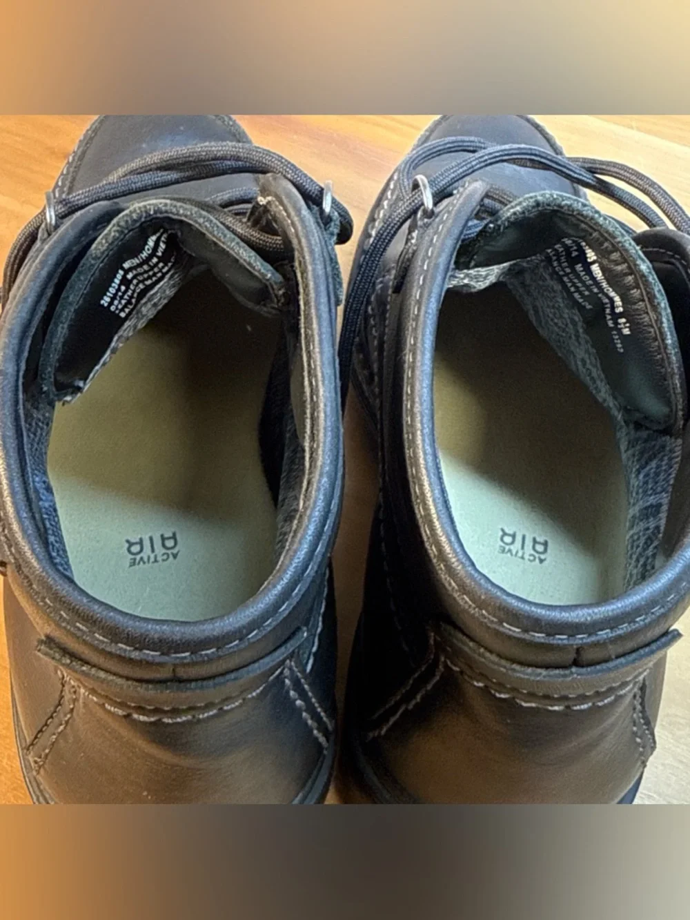 Clarks Boots Men’s Rockie Top GTX Active Air‎ Gore Tex Sz 8.5 M Black Leather